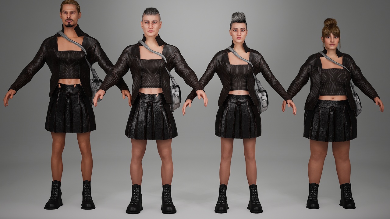 Media 1 for listing Streetwear Parametric Outfit 04