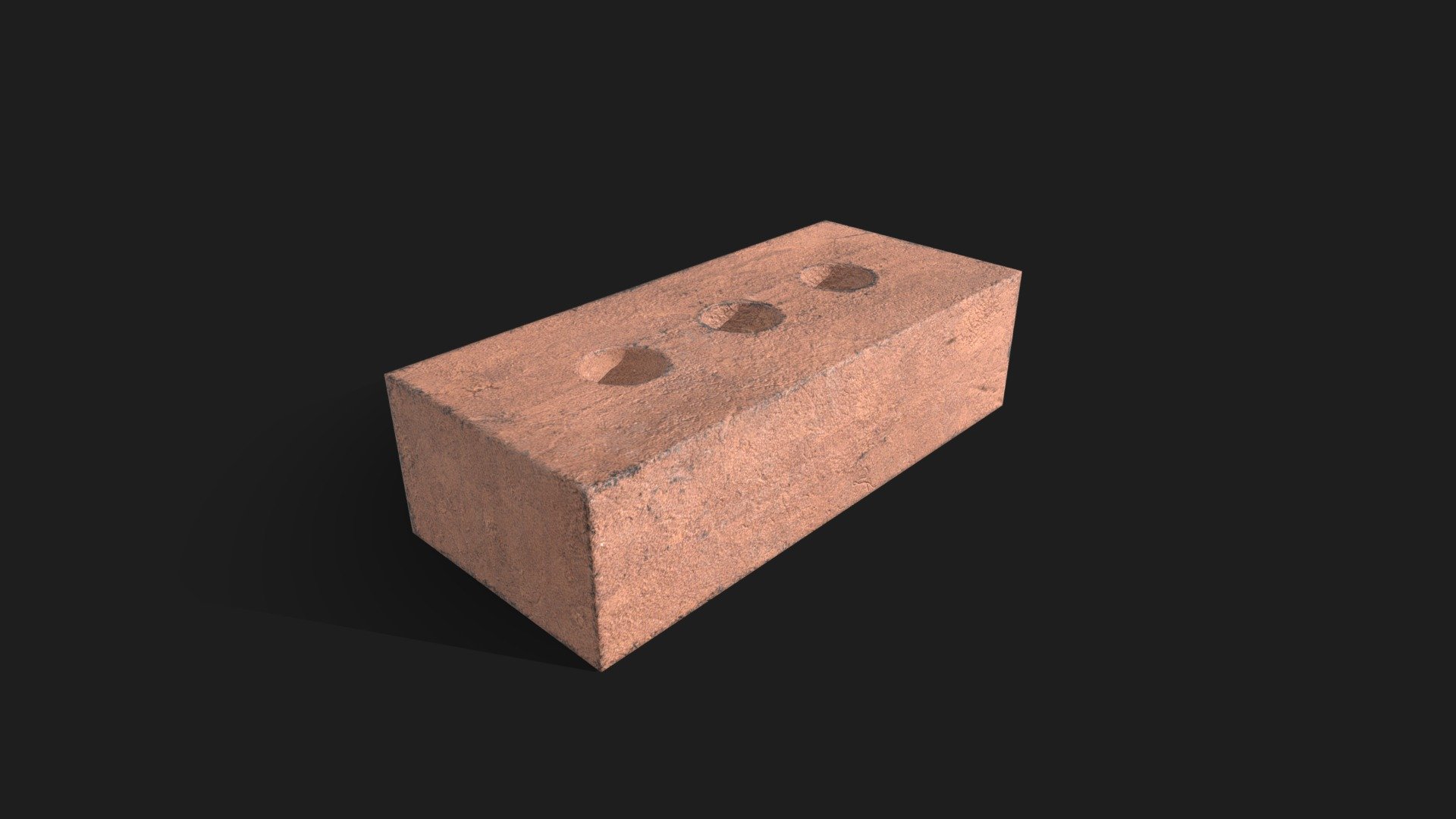 Low Poly Clay Brick | Fab