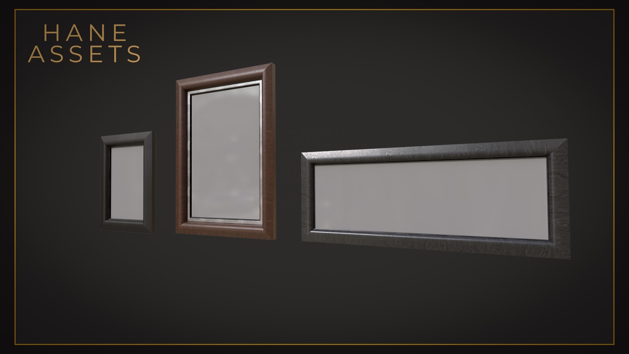 Picture Frame Set 제품 등록을 위한 미디어 1개