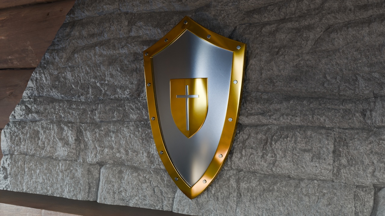 Media 1 for listing Medieval Metal Sword and Shield Pack - Game and Cinematic