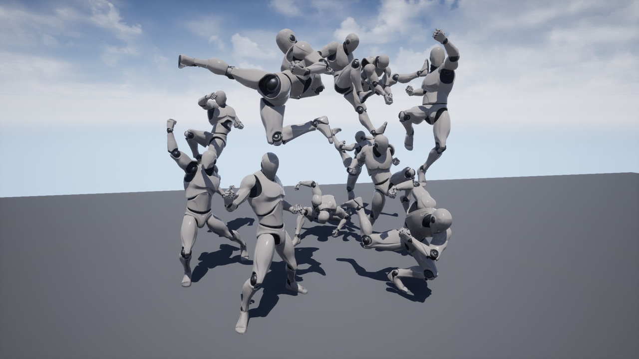Media 1 for listing Stylish Action Combat Animation Pack