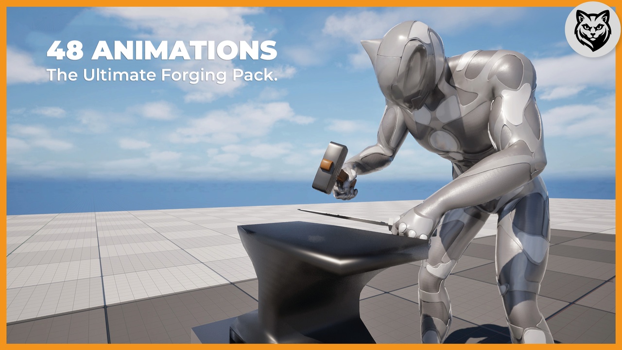 Media 1 for listing Blacksmith Animation Pack