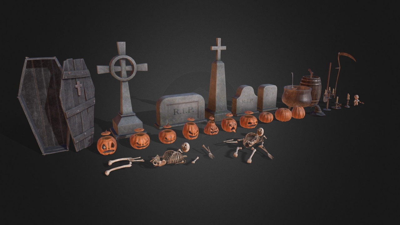 Media 1 for listing Halloween pack