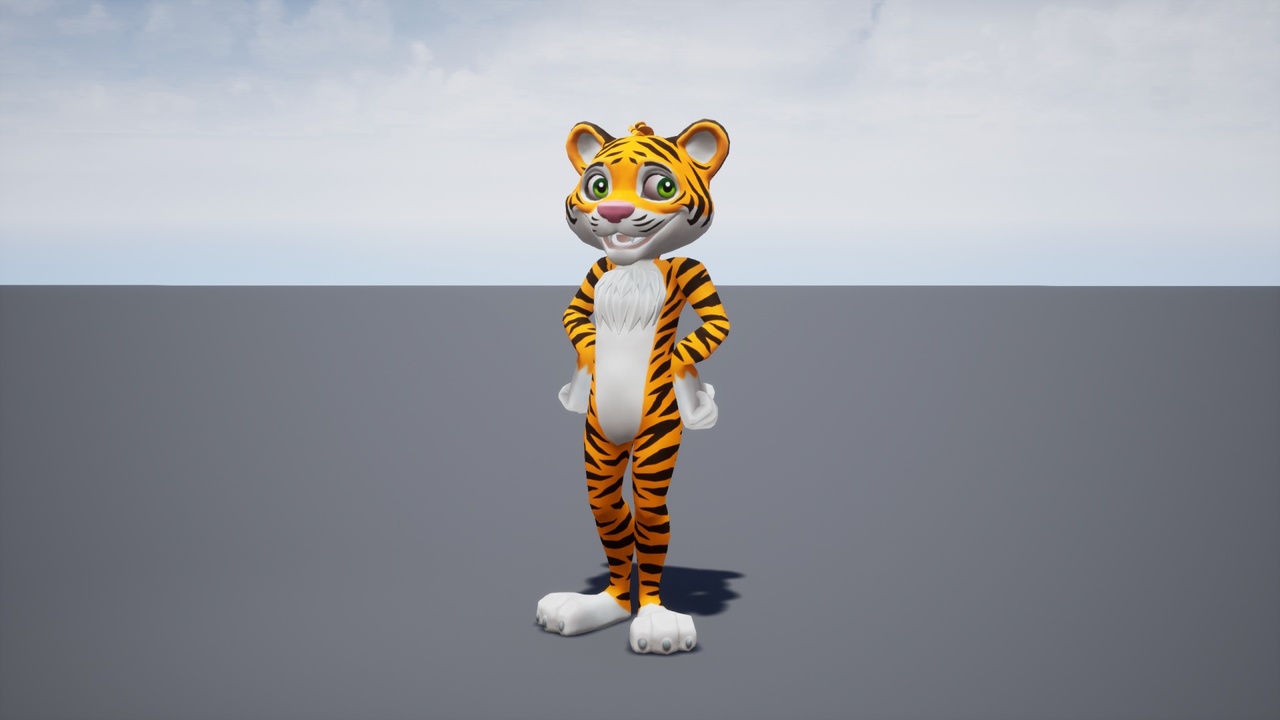 Media 1 for listing Stylized Tiger