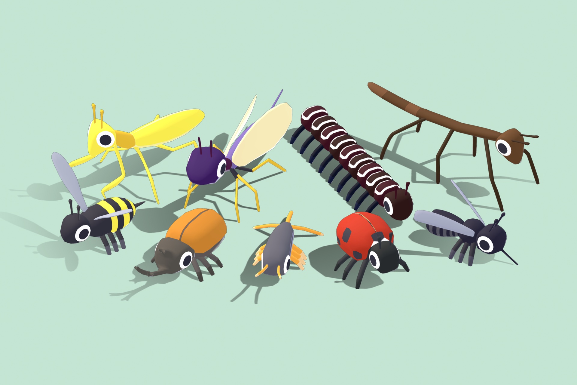 Media 1 for listing Quirky Series Insects Vol 3