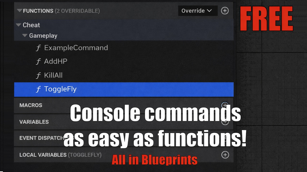 Media 1 for listing Cow Blueprint Console Commands