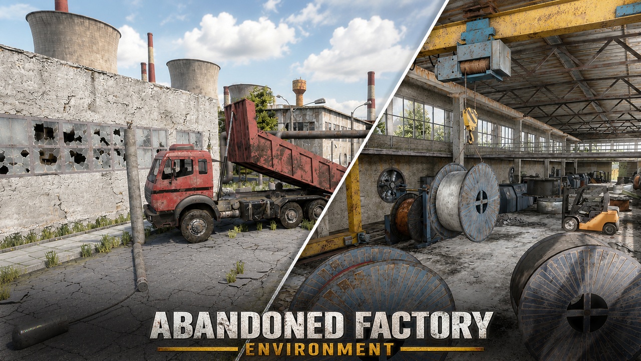 Media 1 for listing Abandoned Factory Environment