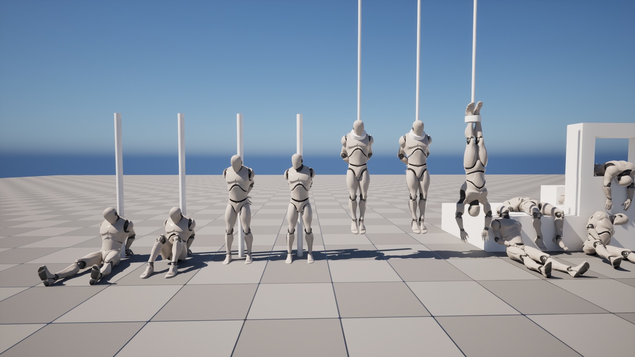 Media 1 for listing Death Poses & Animations Pack