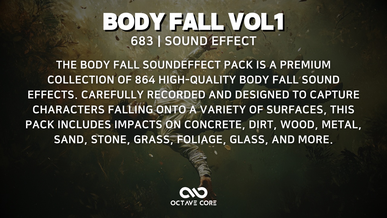 Media 1 for listing BodyFall SoundEffect Vol.1 OCS