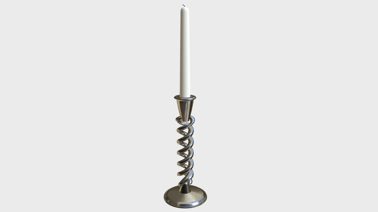 Media 1 for listing Candle with twisted holder
