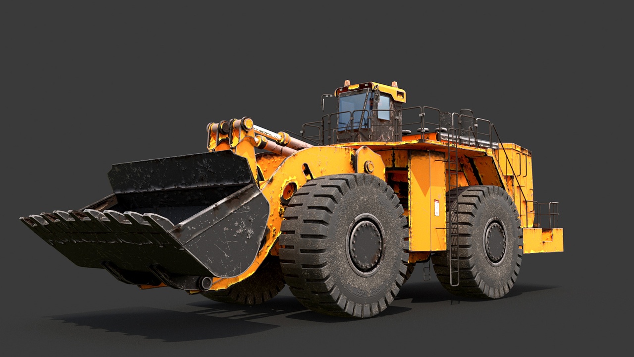 Media 1 for listing Heavy Wheeled Loader Worn I