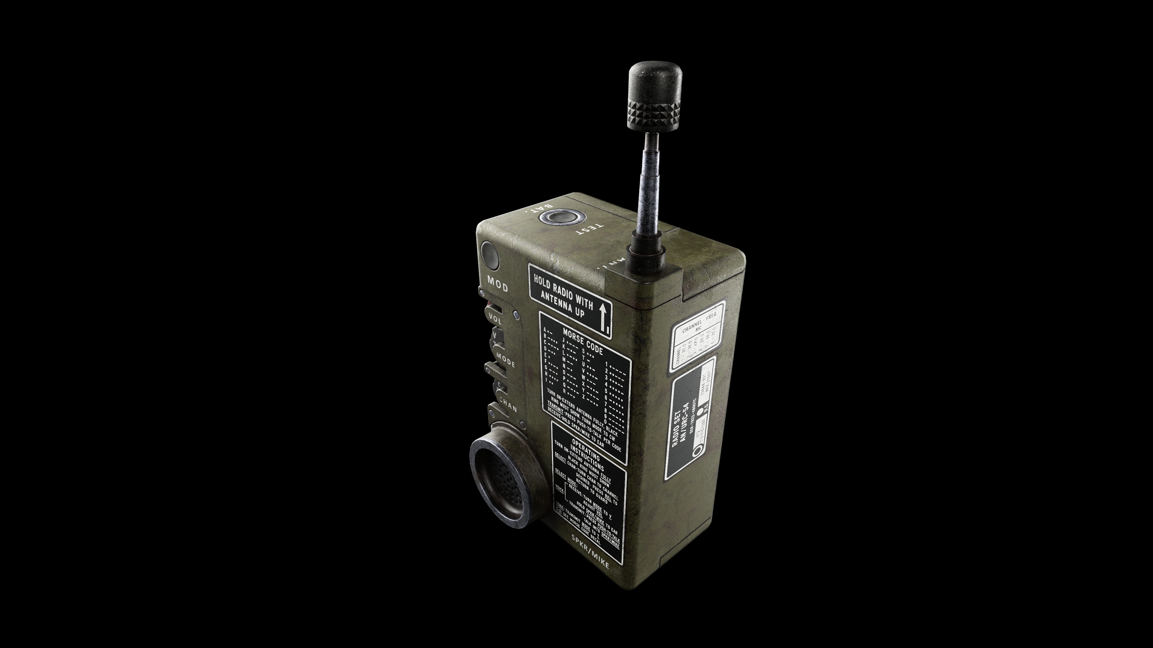Engine Control Rom Design AN-URC-64 - Military Radio - Production-Ready 3D Asset | Fab