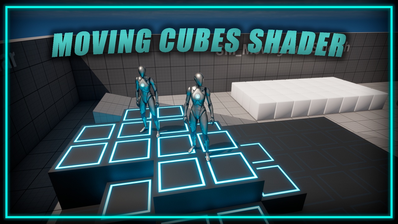 Media 1 for listing Moving Cubes Shader