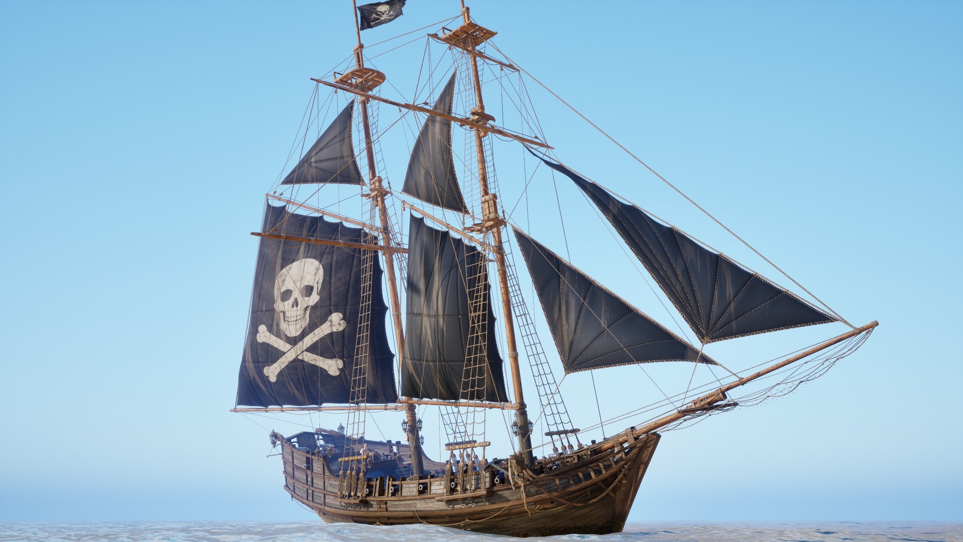Media 1 for listing Pirate Schooner