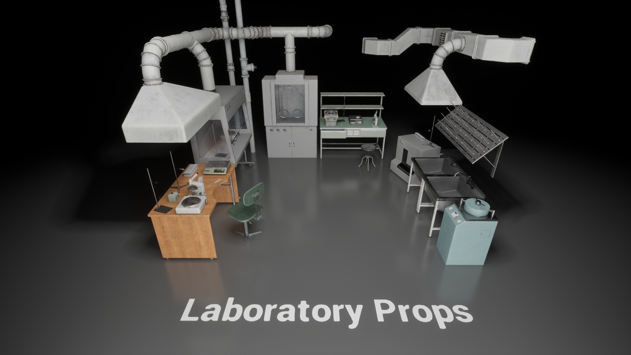 Media 1 for listing Post Soviet Hospital Laboratory Props