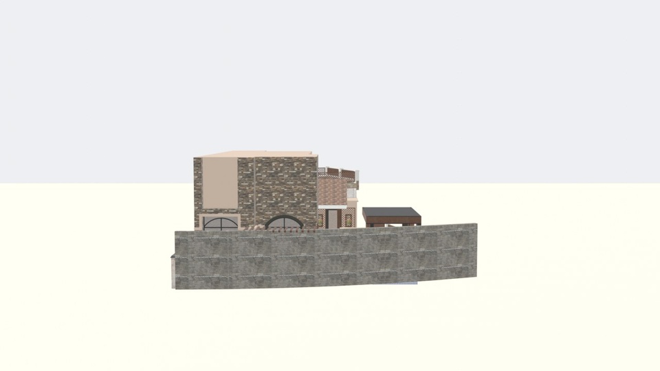 Media 1 for listing Exquisite Villa Courtyard Landscape Design 3D Model