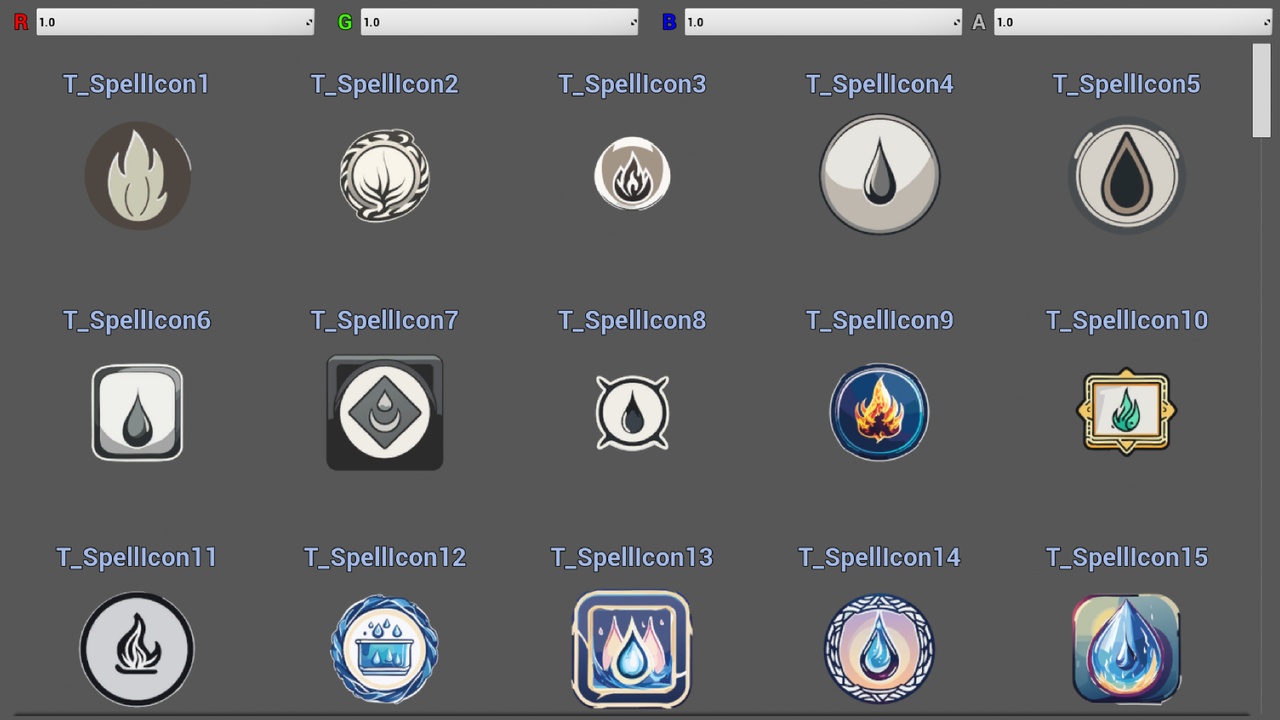 Media 1 for listing Fantasy Spells Icons Big Pack