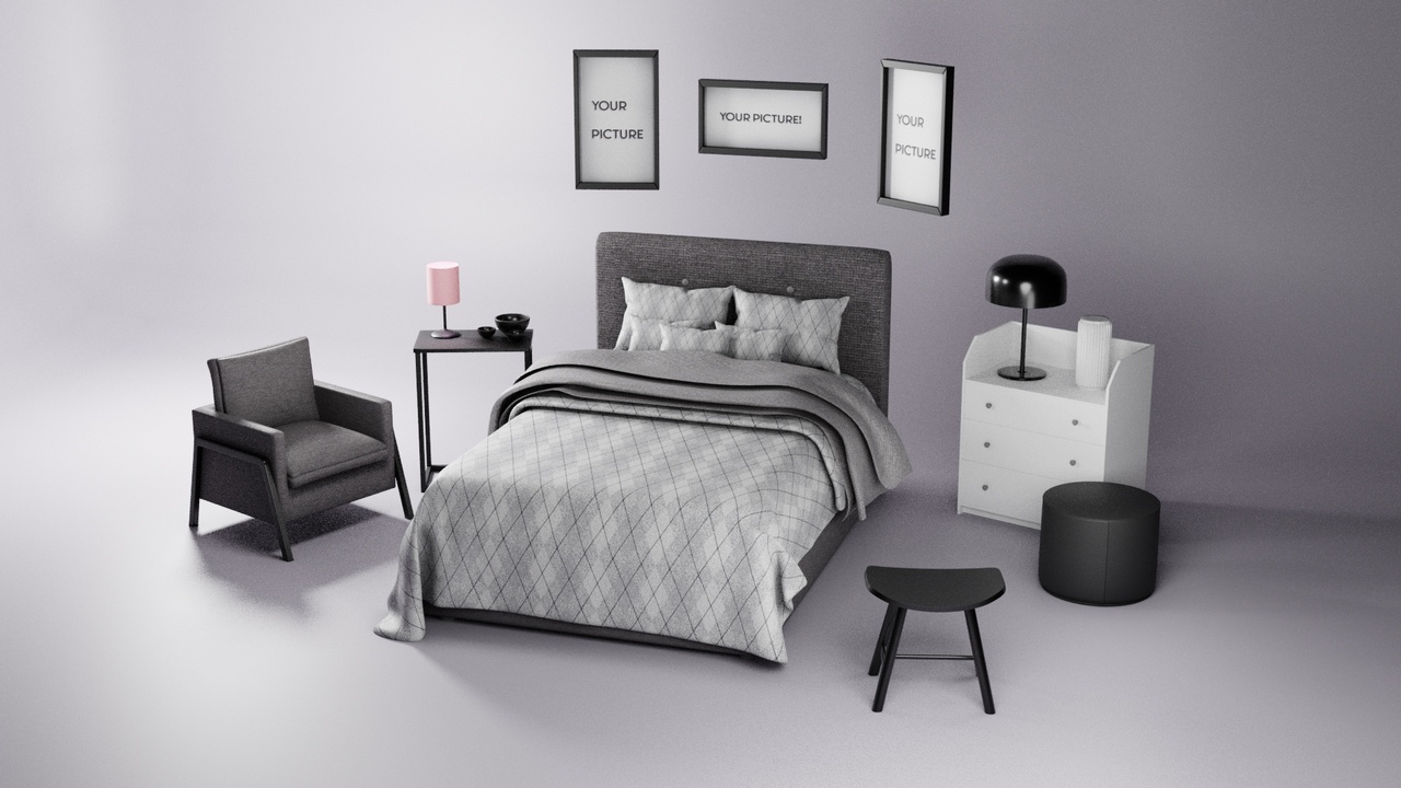 Media 1 for listing KIT - Modern Bedroom (Adjustable Drawers)