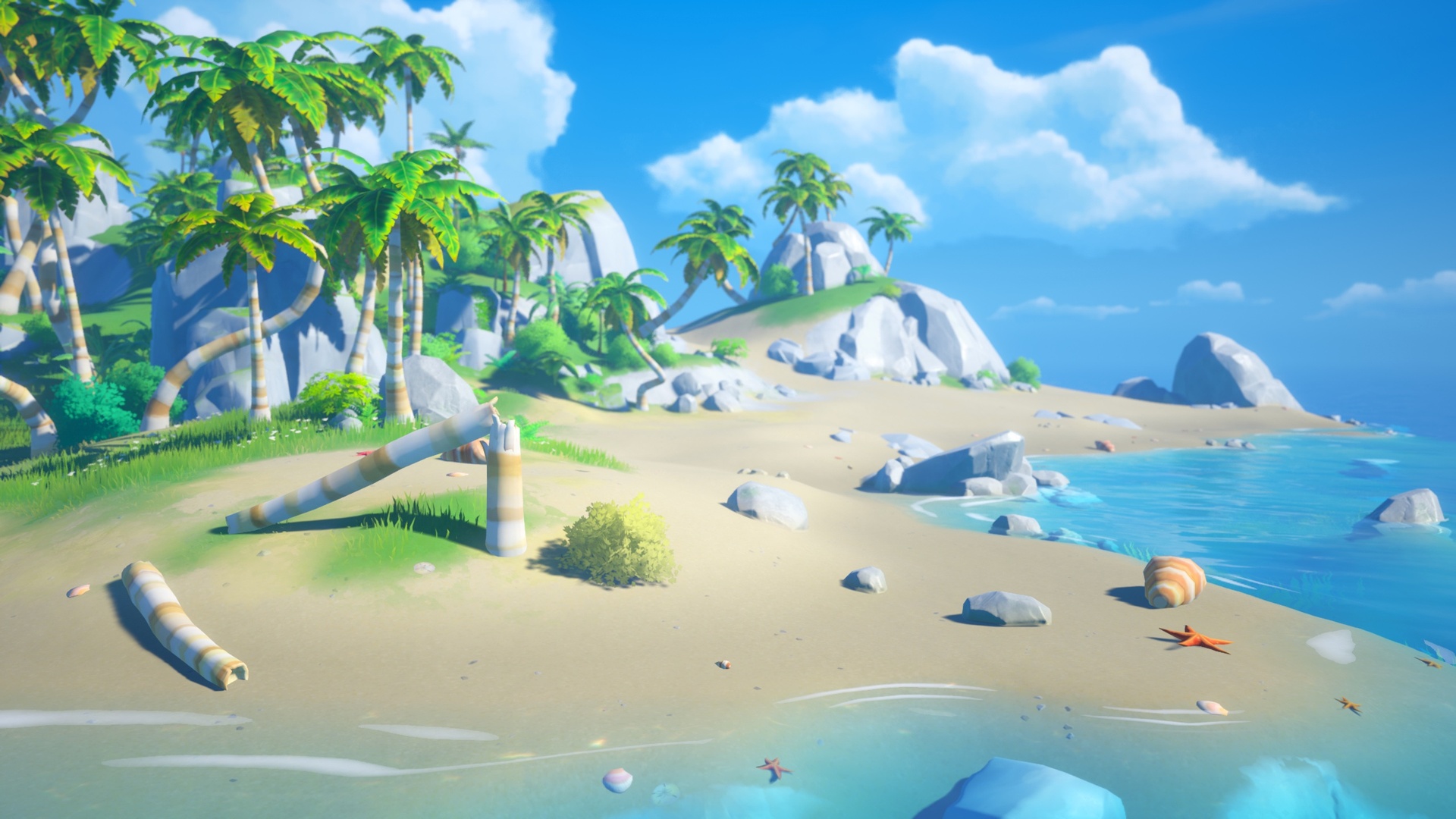 Media 1 for listing Stylized Island | Coastal Nature Environment