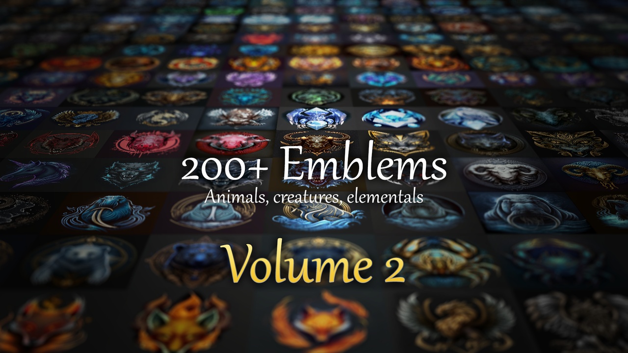 Media 1 for listing Fantasy Emblems Volume 2
