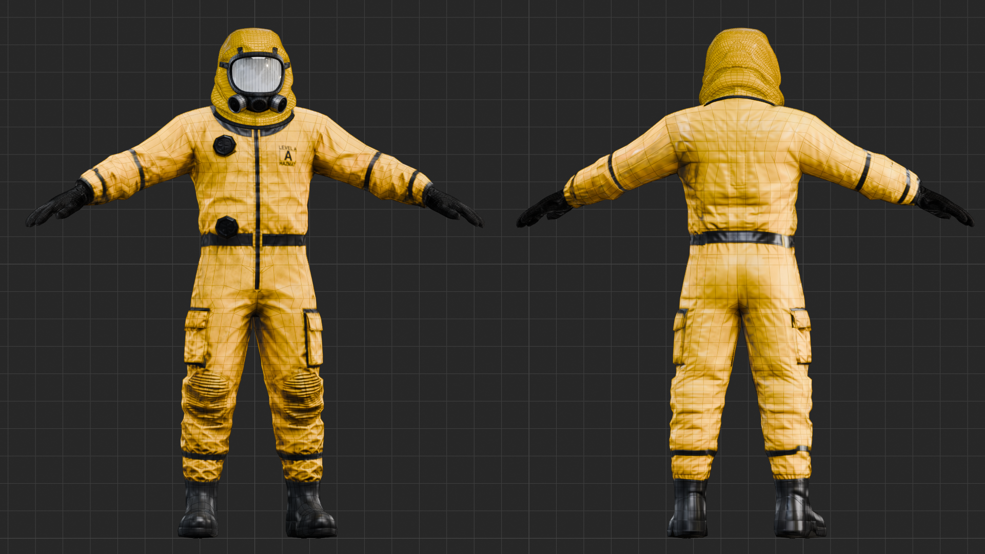 Hazmat Suit - Rigged | Fab