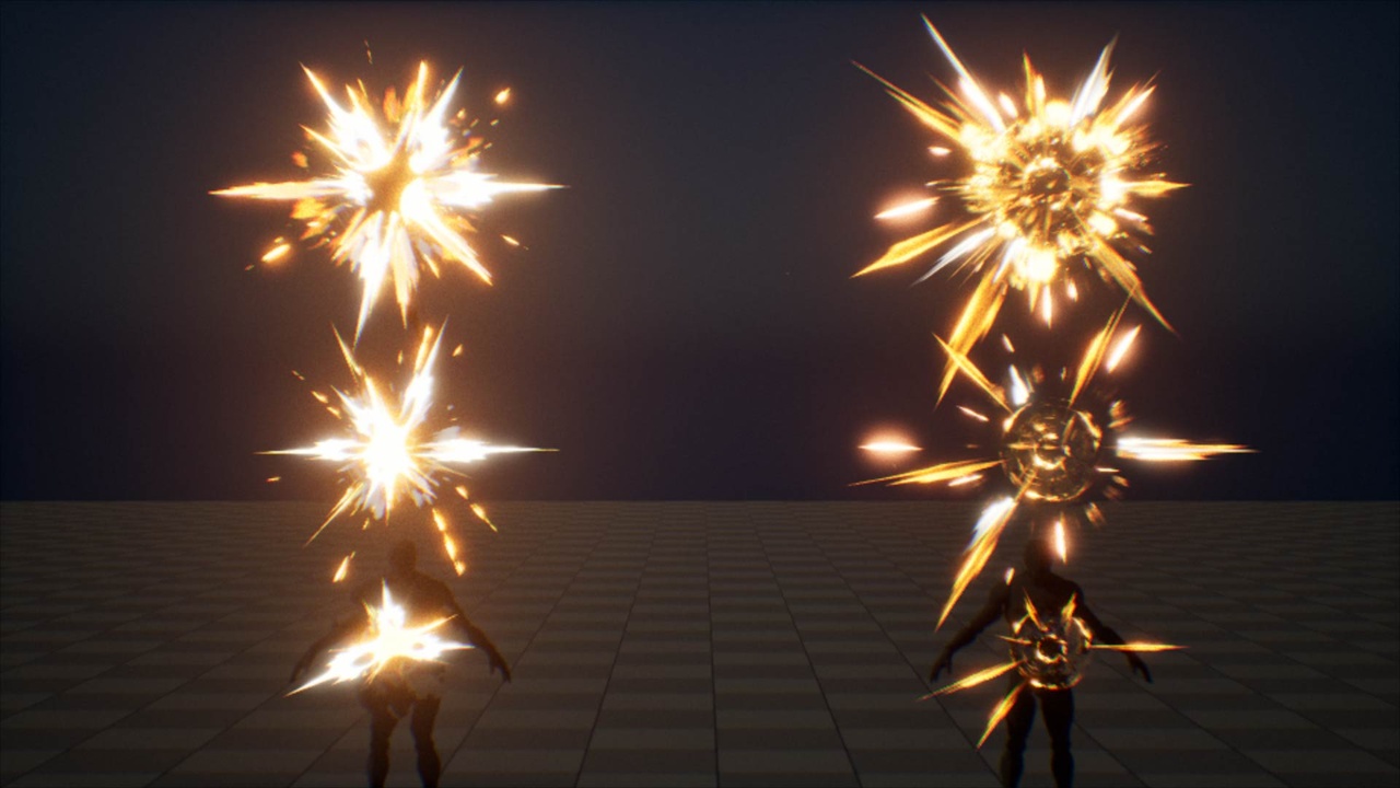 VFX Niagara HitEffect vol.01 | Fab