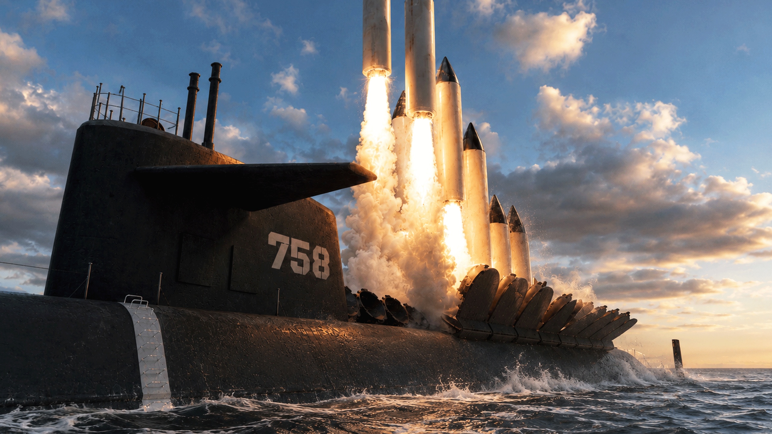 Media 1 for listing Submarine [Lafayette-Class] - GAME READY