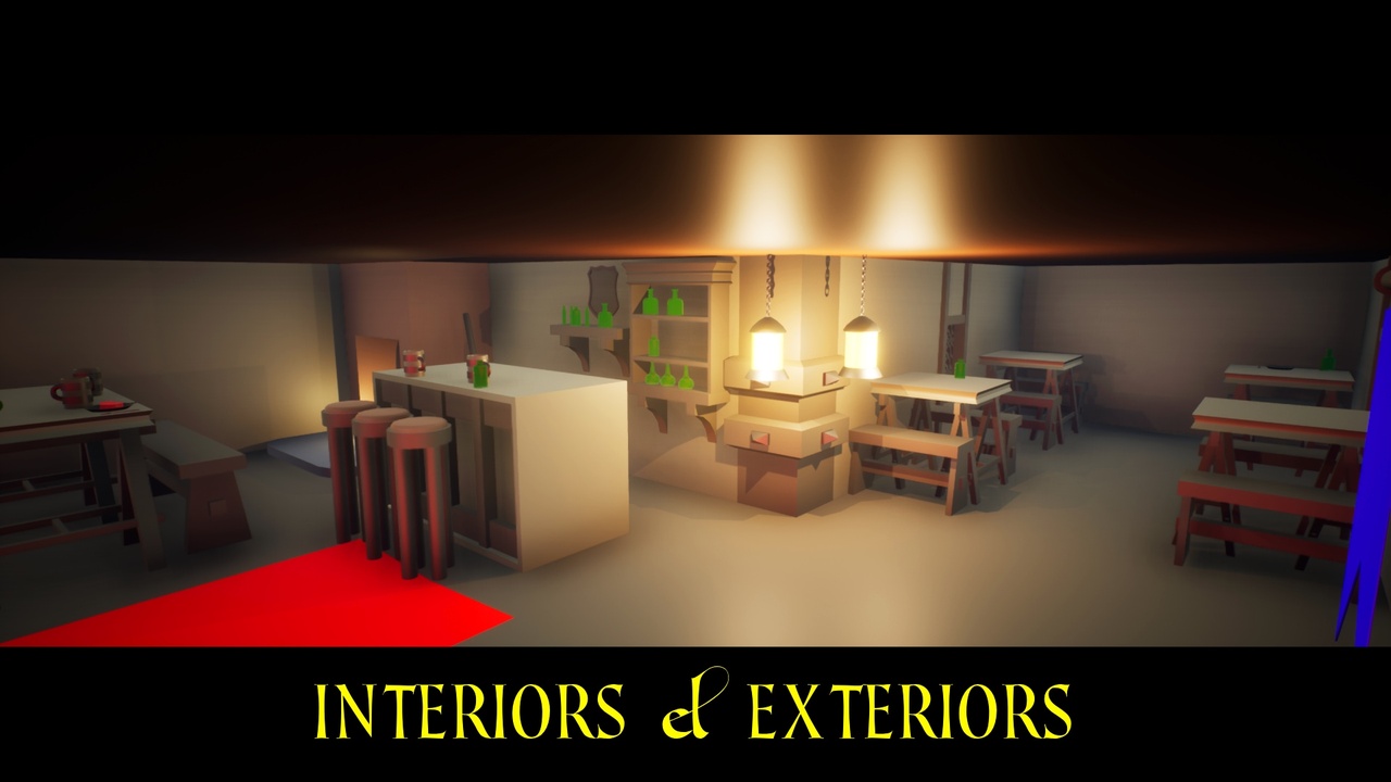Media 1 for listing LOW POLY MEDIEVAL FANTASY MEGA COLLECTION