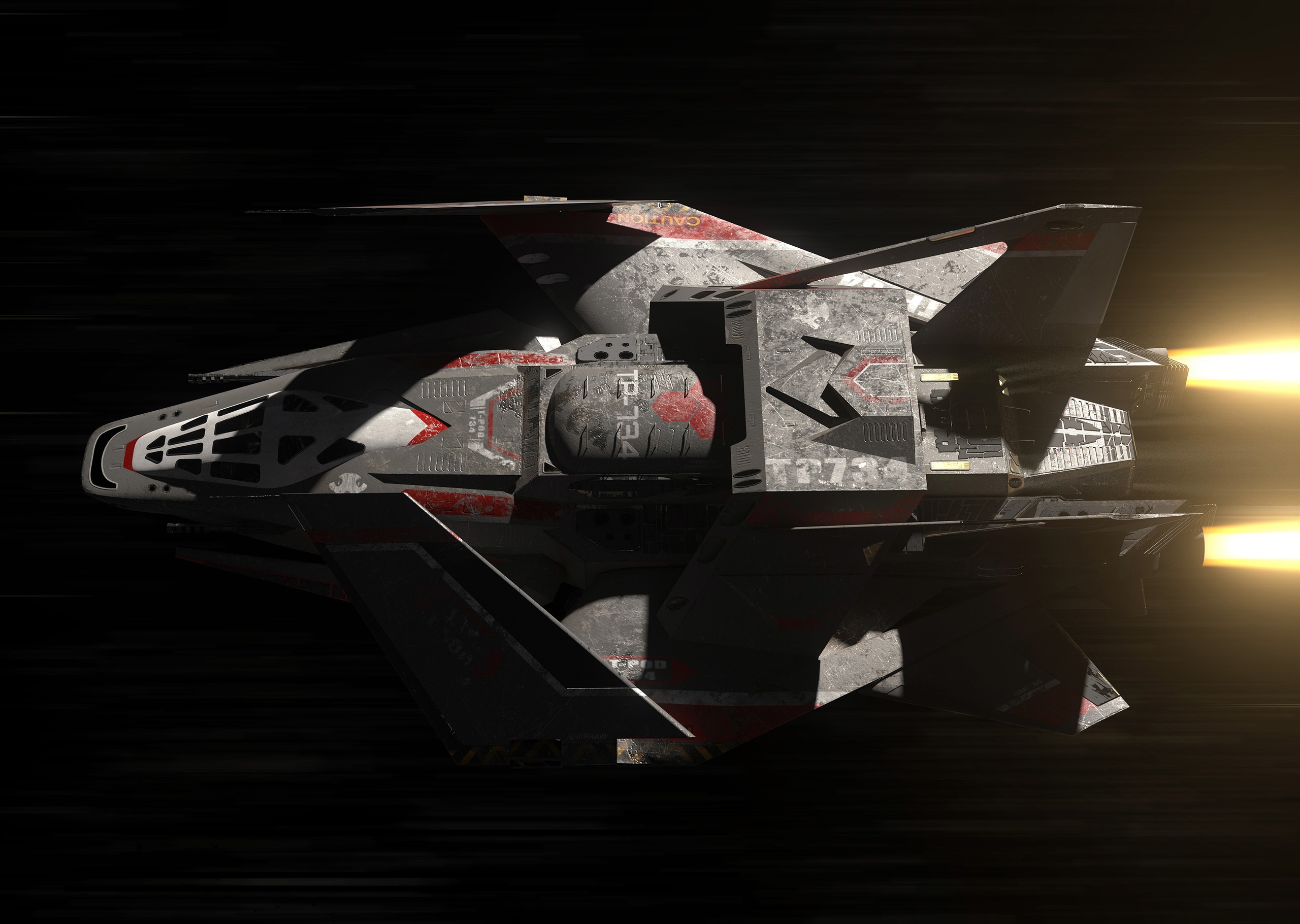 Media 1 for listing Spaceship - original design - (Animated)
