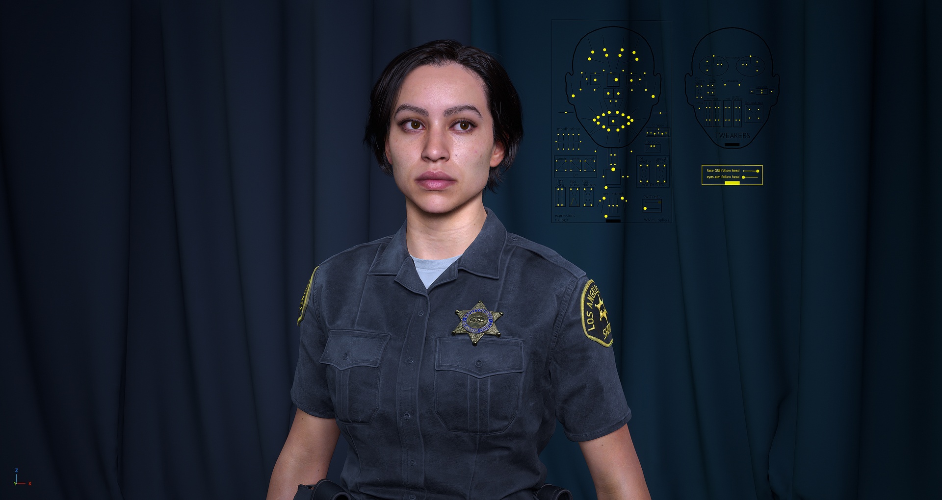 Media 1 for listing Mercado Police Character - MetaHuman