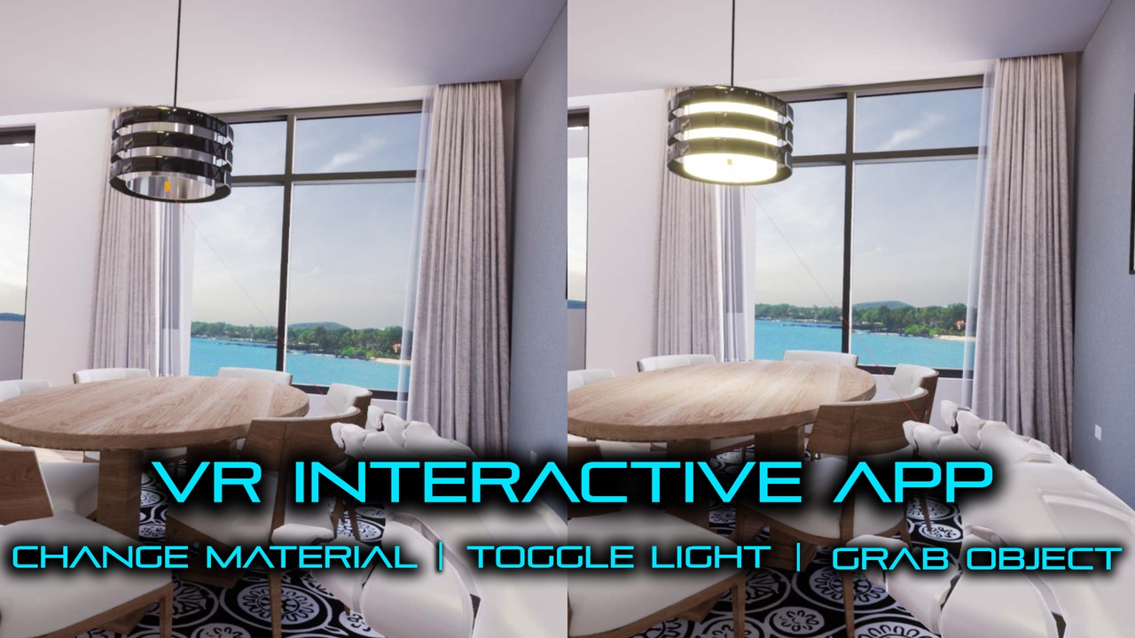 Media 1 for listing VR Interactive App for Customizing Apartment