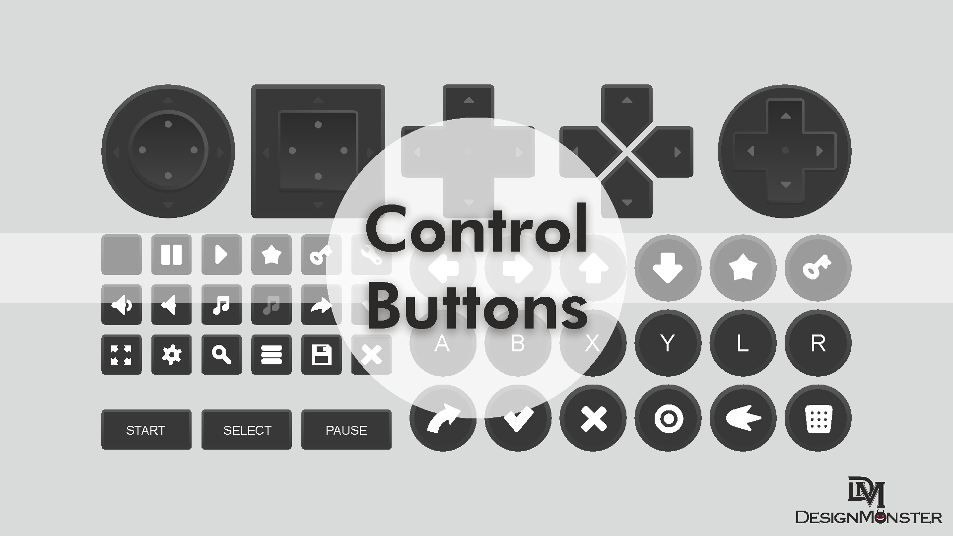 Control Buttons Pack | Fab