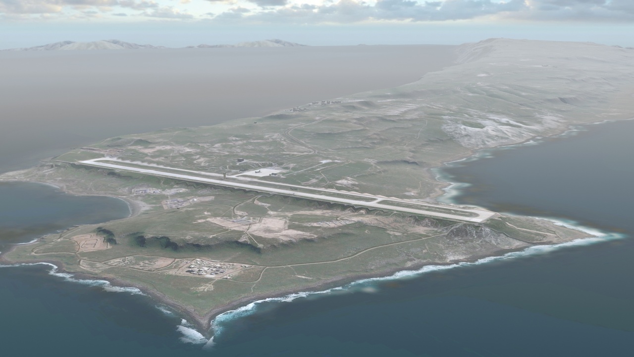 Media 1 for listing US Military Island Naval Base Game Ready 3D Model