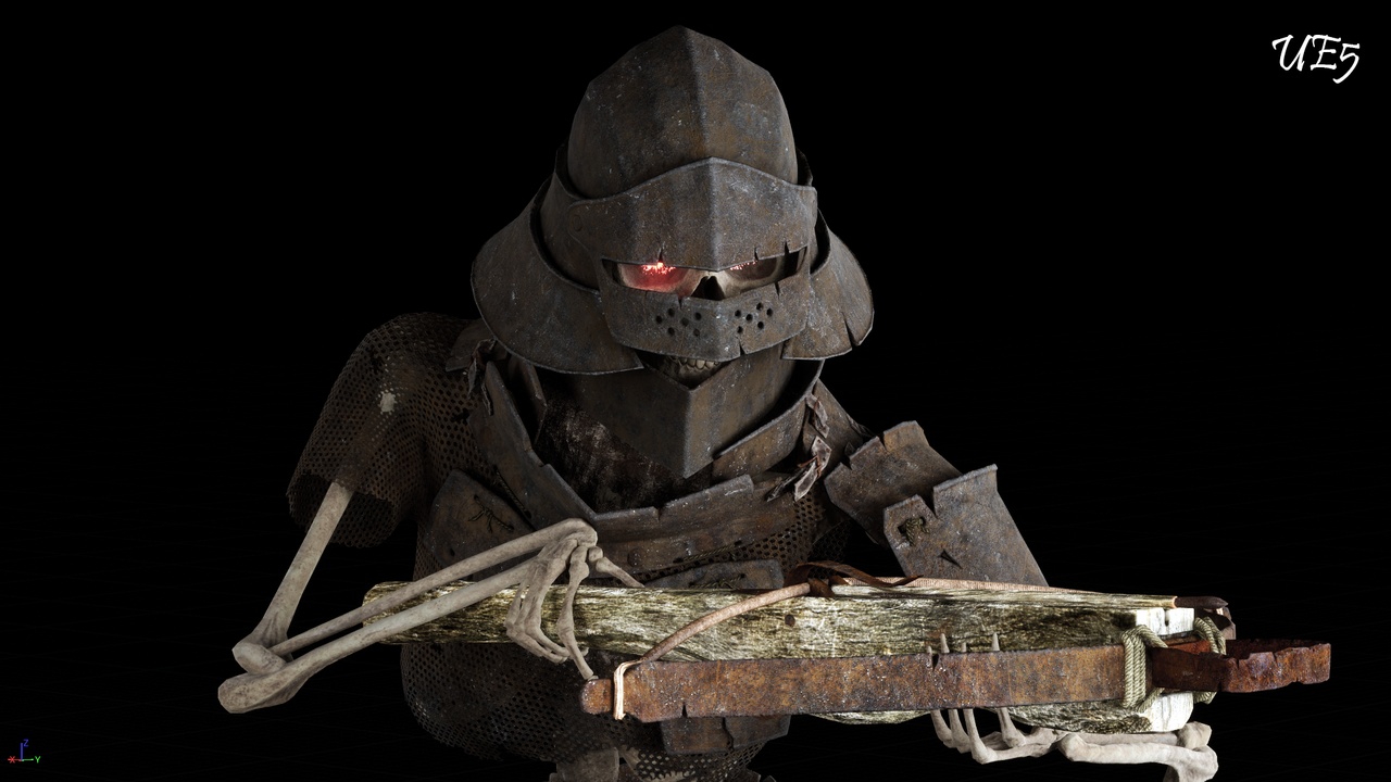 Media 1 for listing Crossbowman Skeleton