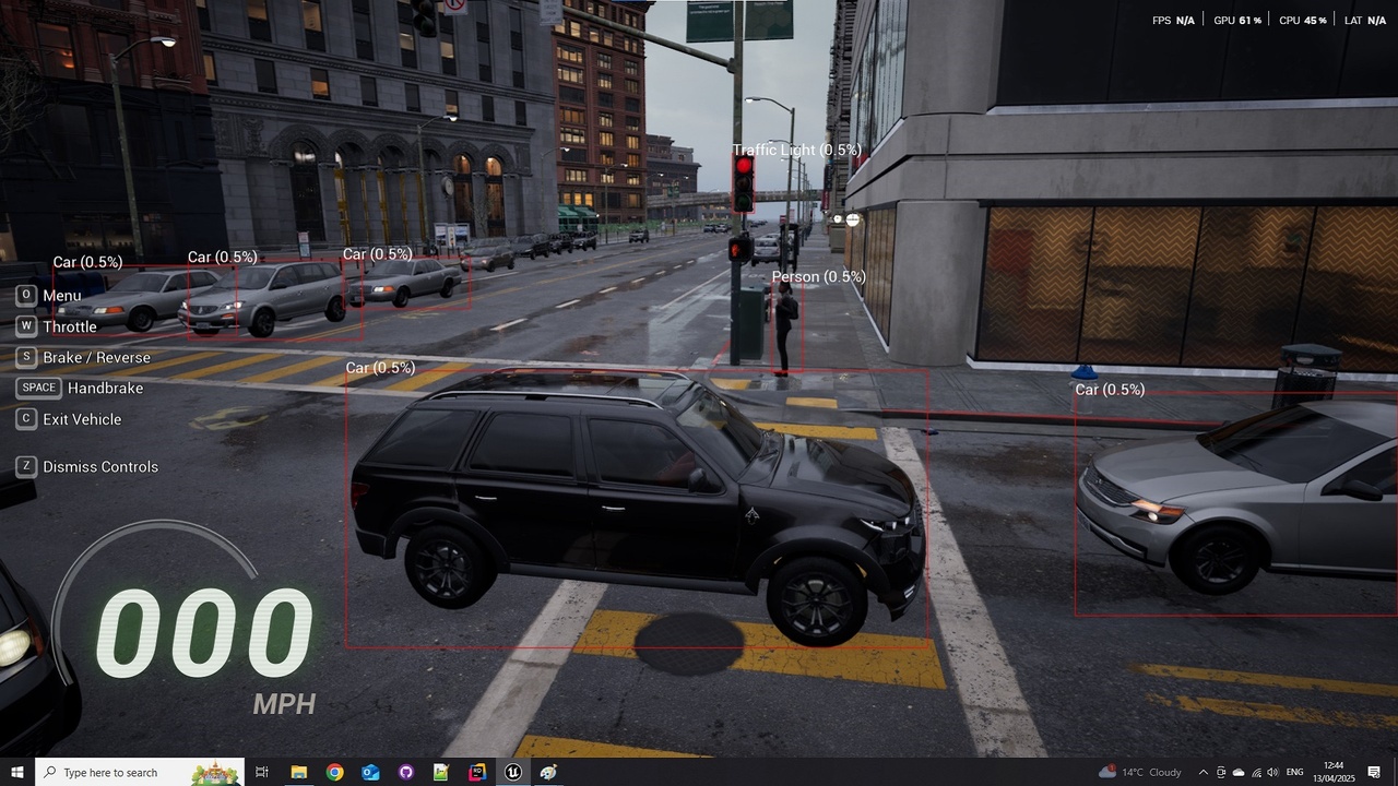 Media 1 for listing Yolo4Unreal - AI Object Detection