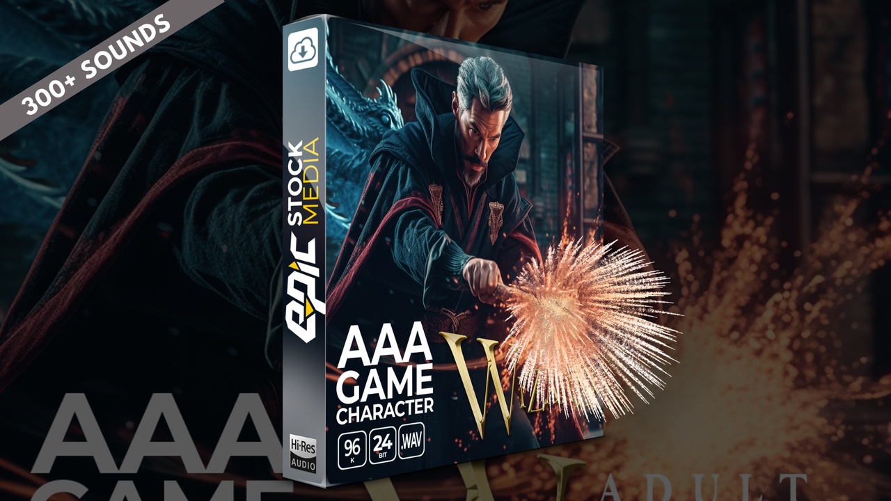 商品 Game Character Adult Wizard Sounds 的媒体 1