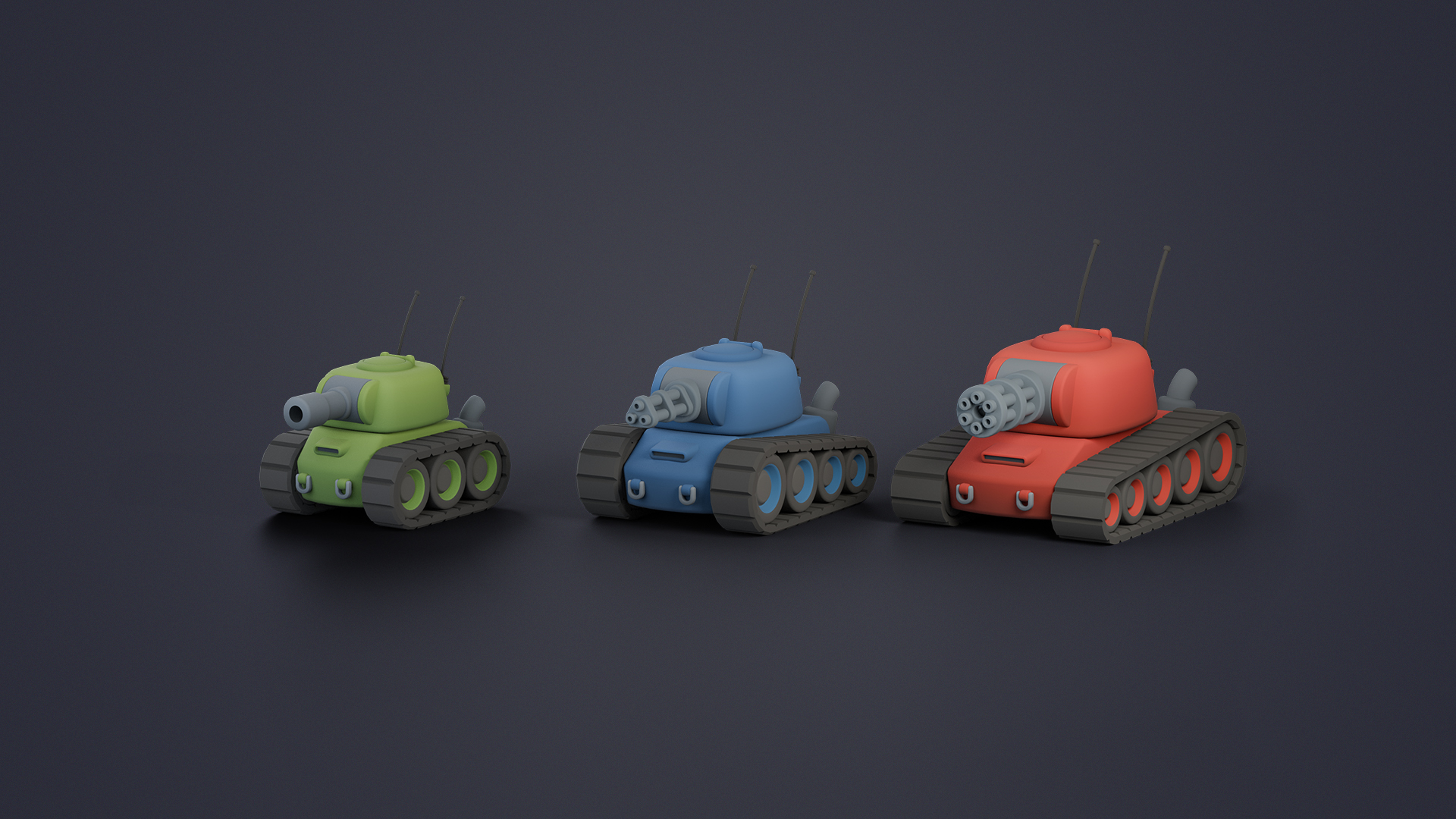 Modular Stylized Tank | Fab