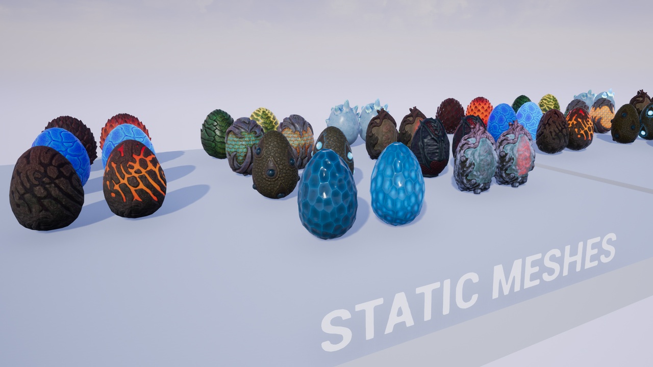 Media 1 for listing Dragon Eggs Collection