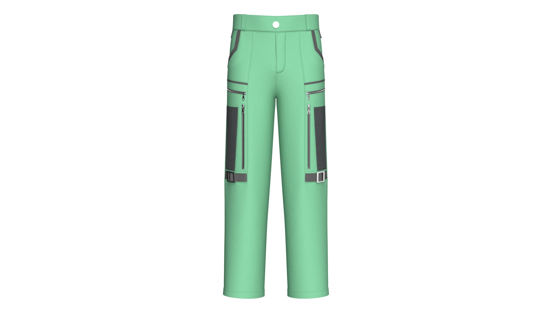 Media 1 for listing Girls Cargo Pants With Side Mesh Panel | High Poly