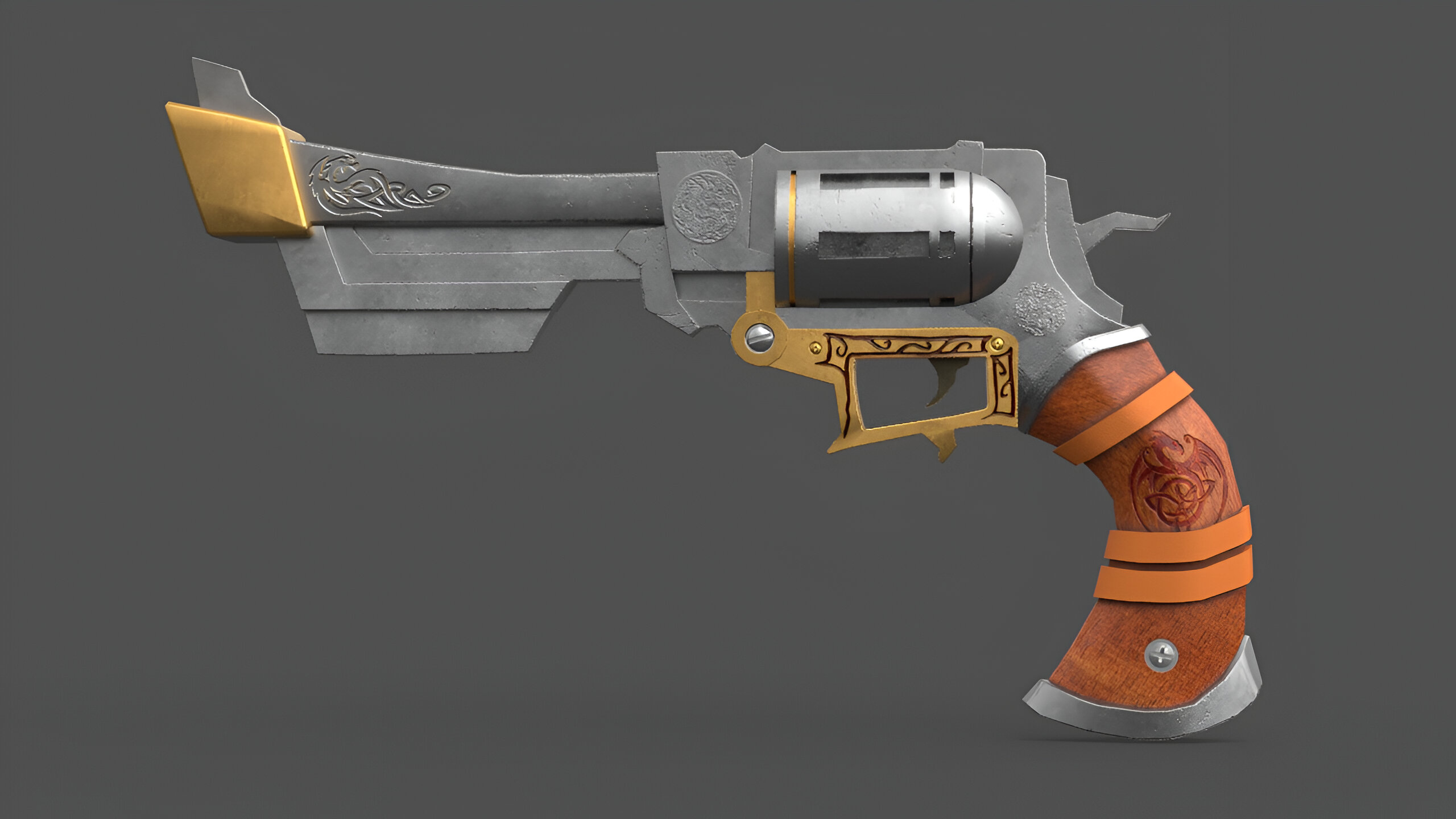 Dragon Revolver | Fab