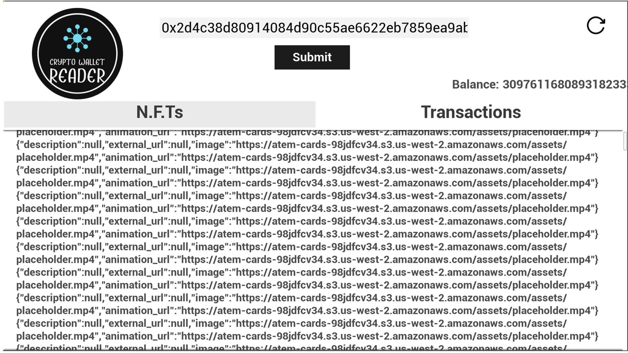 Media 1 for listing Web3 Wallet Reader