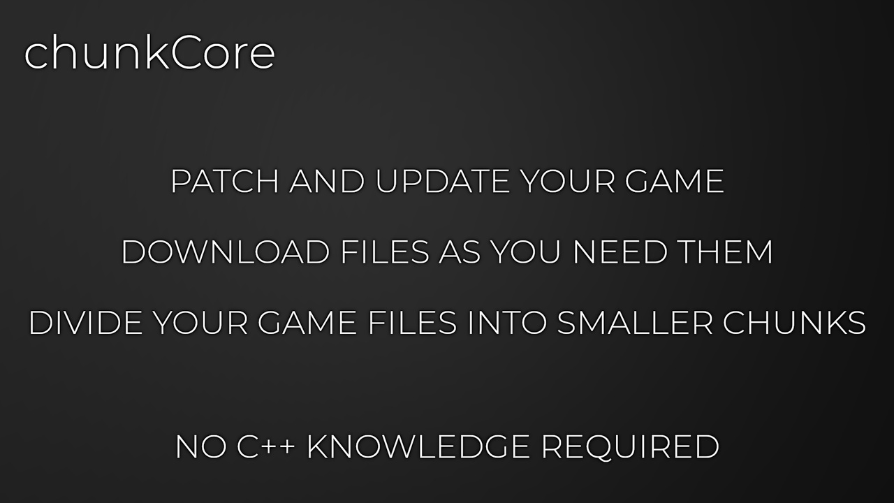 出品ChunkCore (Chunk Downloader)のメディア1
