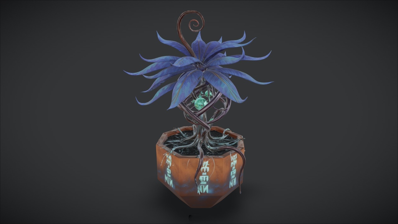 Alien Plant 01 | Fab