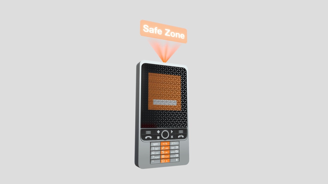 Media 1 for listing Orange Safe Zone [Texto] Phone