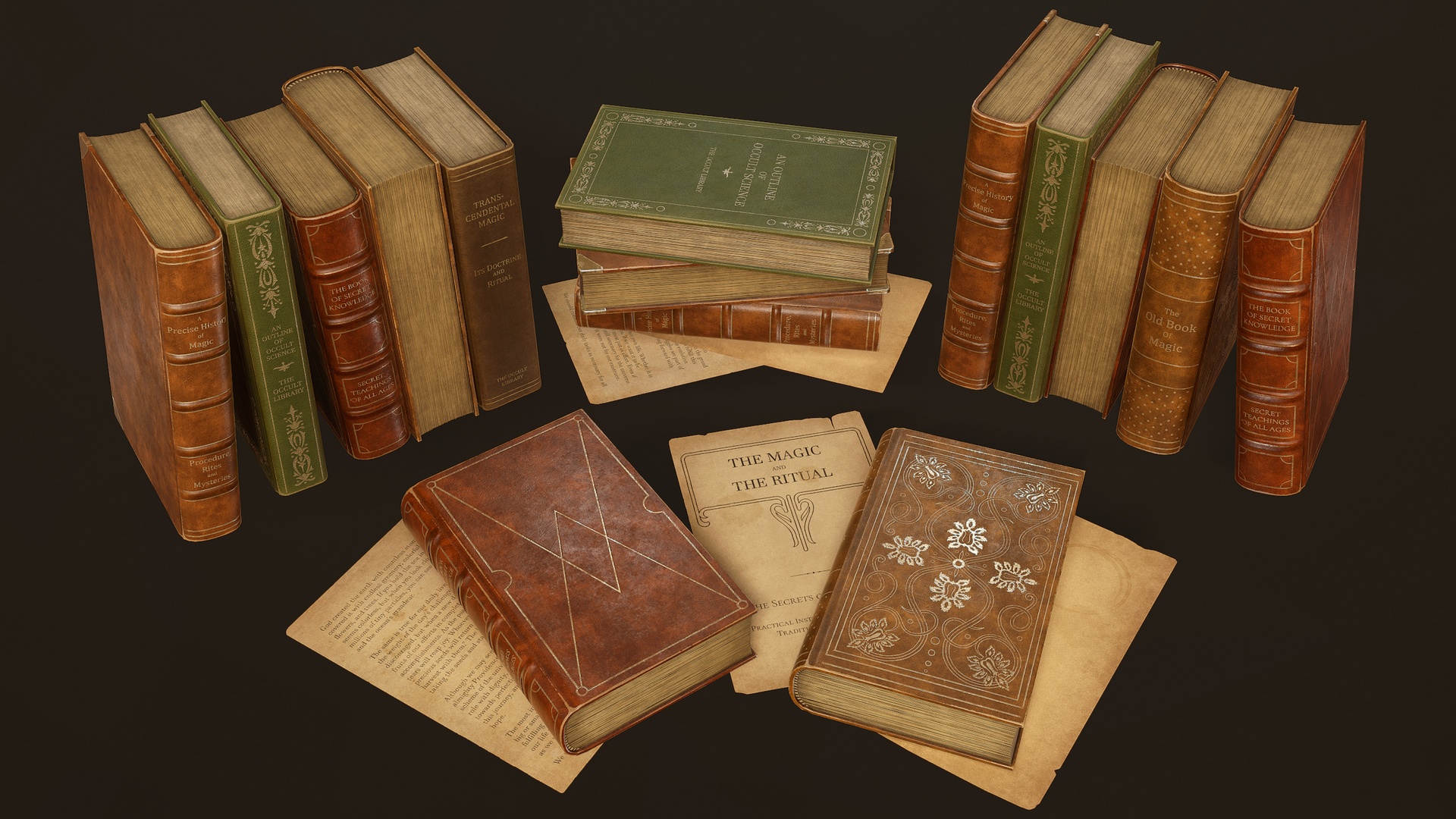 Media 1 for listing Mystery Books and Papers