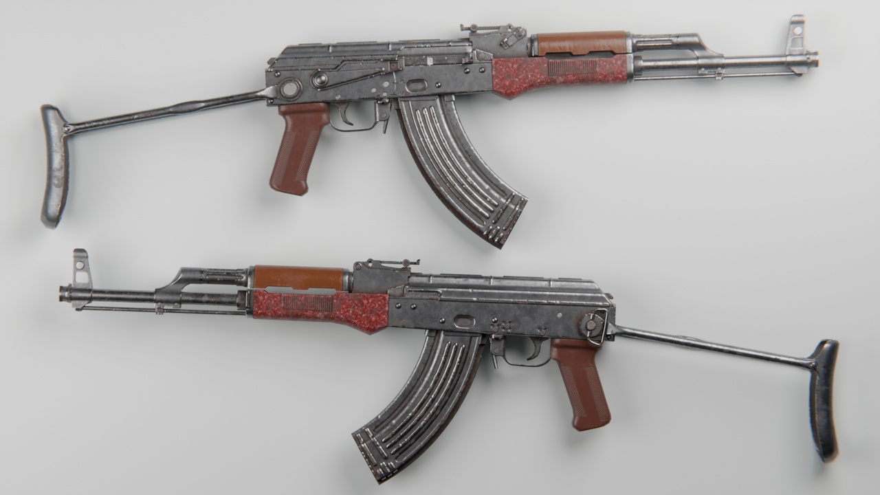 Media 1 for listing AKMS - AK Under Folding Stock