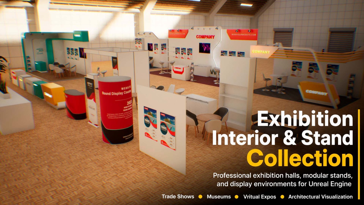 Media 1 for listing Exhibition Interior & Stand Collection