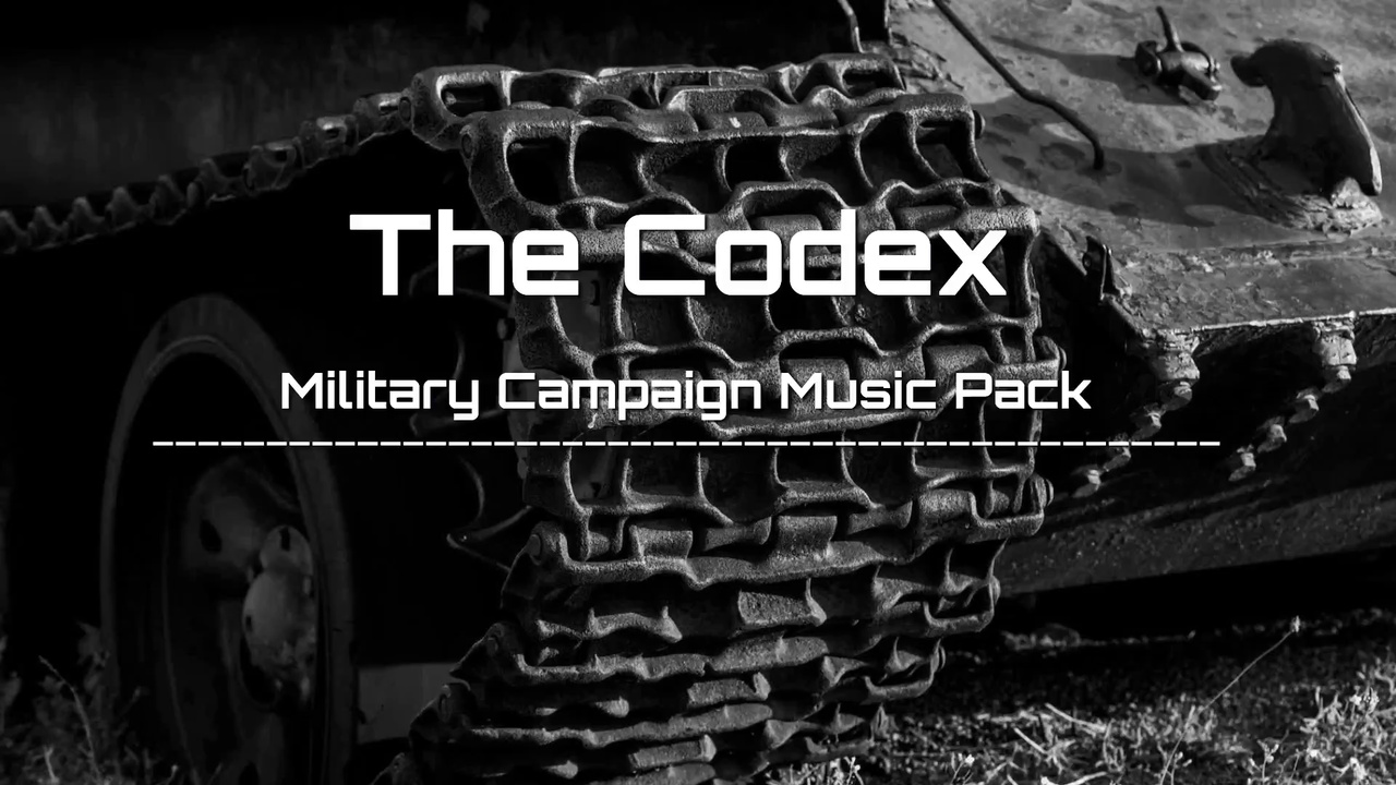 Media 1 for listing The Codex Military Campaign Music Pack