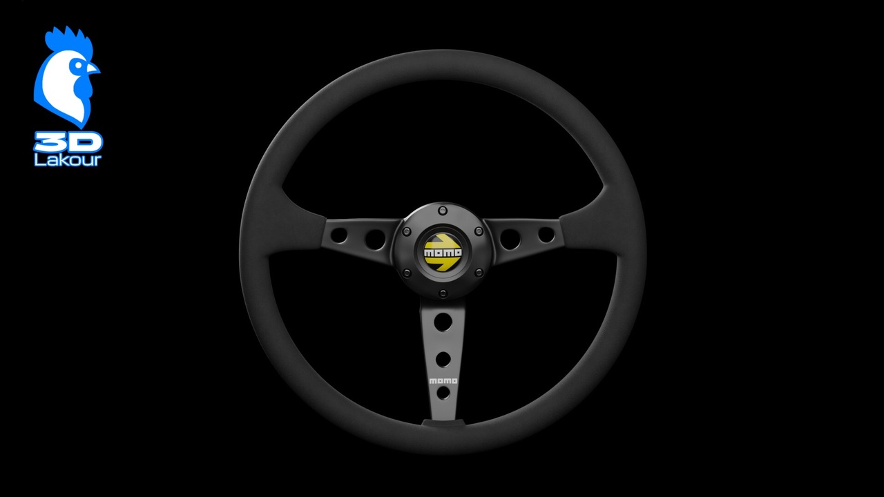 Media 1 for listing Classic Heritage Racing Steering Wheel - Drifting & Performance | Sim Ready