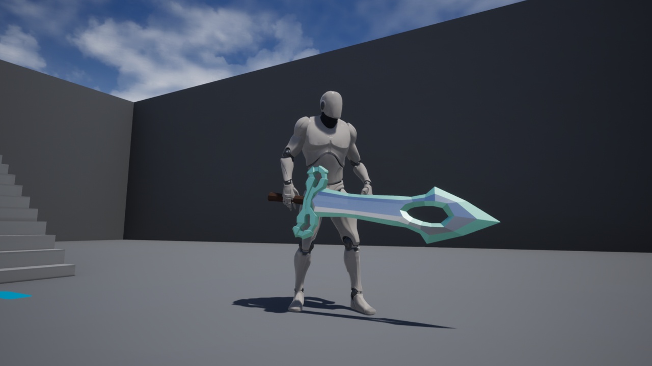 Media 1 for listing Low Poly Fantasy Swords Pack 1